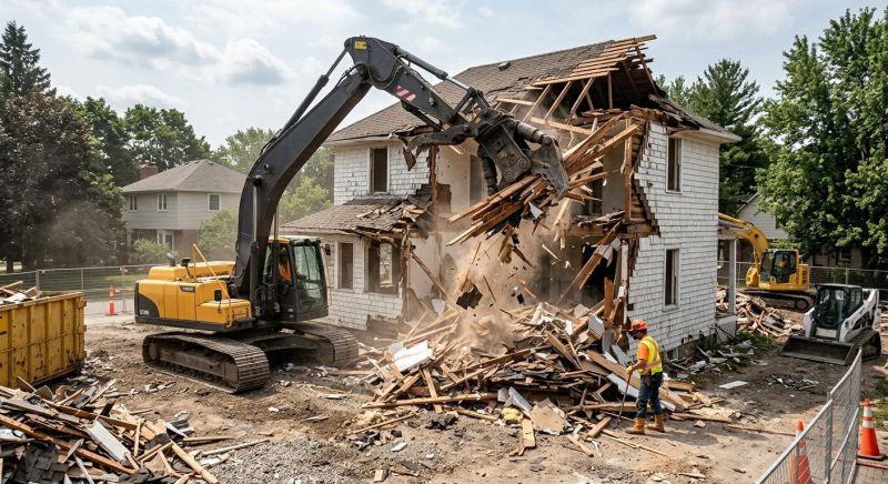 Home Demolition Service in Morris County, NJ
